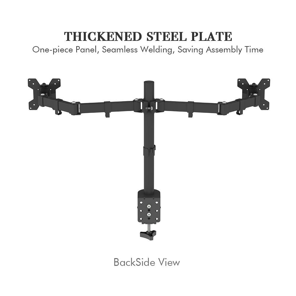 Adjustable TV Stand (13-27") | 360° Rotation & 90° Tilt