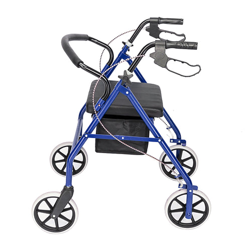 Foldable Rollator Walker with Seat & 8