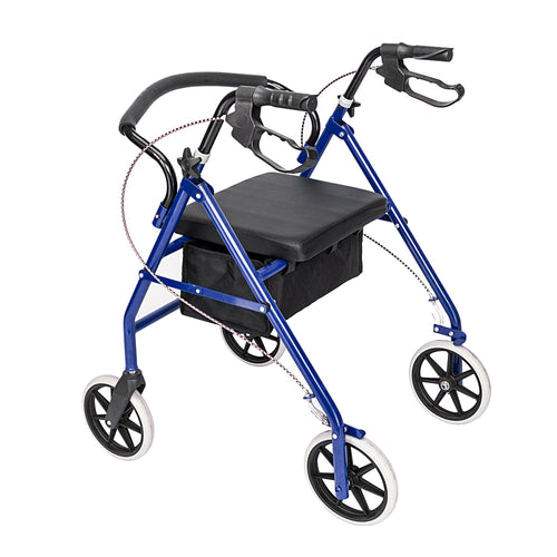 Foldable Rollator Walker with Seat & 8