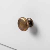 European White 3-Drawer Bedside Table