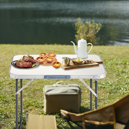 70x50x60cm Aluminium Folding Table | Camping & Picnic