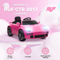 Kids RUF CTR 2017 Electric Sport Car - 12V Dual Motor